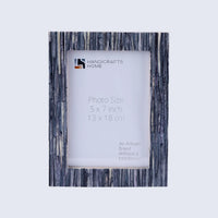 Picture Frame Koyala Kachcha Collection Bone Inlay Multi Color 4x6 5x7 8x10"