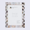 Picture Frames Pearlescent Barley Collection Mother of Pearl White 3 Sizes