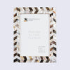 Picture Frames Pearlescent Chase Collection Mother of Pearl White 3 Sizes