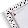 Picture Frames Pearlescent Flash Collection Mother of Pearl Resin White 3 Sizes