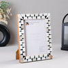 Picture Frames Pearlescent Flash Collection Mother of Pearl Resin White 3 Sizes