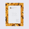 Picture Frames Pearlescent Honey Collection Resin Inlay Yellow Black 3 Sizes
