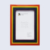 Picture Frame Spectrum Pride Collection Resin Inlay Multi-Color – 4x6, 5x7 & 8x10