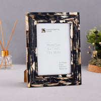 Picture Frame Artisan Voodoo Collection Horn Inlay Brown – 3 Sizes