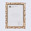Poster Frame Halo Ivory Wood & Resin Inlay Make to Order 8.3X11.7