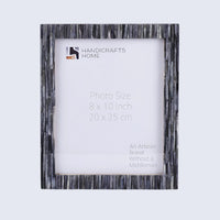 Picture Frame Koyala Kachcha Collection Bone Inlay Multi Color 4x6 5x7 8x10"