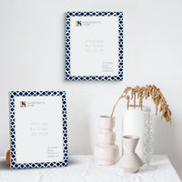 Casablanca Medianoche Resin Inlay Picture Frame Set 2