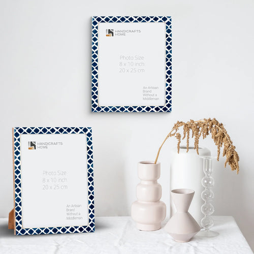 Casablanca Medianoche Resin Inlay Picture Frame Set 2