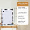Casablanca Negra Resin Inlay Picture Frame Set 2