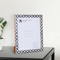 Casablanca Negra Resin Inlay Picture Frame Set 2