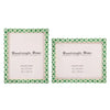 Casablanca Verde Resin Inlay Picture Frame Set 2