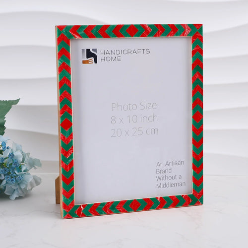 Picture Frame Lisbon Gems Collection Resin Inlay Multi-Color – 3 sizes (Pack of 2)