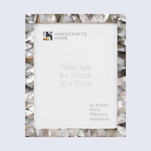 Picture Frame Pearlescent Ebony Collection Mother of Pearl Black – 3 Sizes