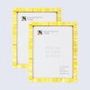 Picture Frame Classic Pattern Collection Bone Inlay Yellow Pack of 2 – 3 sizes