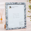 Grey Bone Inlay Picture Frame Arctic Smoke Col. 4x6 5x7 8x10