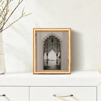 Picture Frame Avant Amber Collection Resin Inlay Orange & White – 4x6, 5x7 & 8x10"