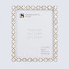 Picture Frame Avant Ashley Collection Bone & Resin Inlay White & Grey – 4x6, 5x7 & 8x10"