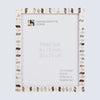 Picture Frames Pearlescent Fossil Collection Mother of Pearl Resin White 3 Sizes