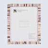 Picture Frames Pearlescent Hologram Collection Bone Inlay White 3 Sizes