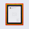 Picture Frame Spectrum Pride Collection Resin Inlay Multi-Color – 4x6, 5x7 & 8x10