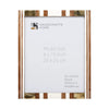 Wood Brass Resin Inlay Striped Picture Frame 4x6 5x7 8x10