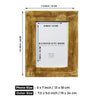 Picture Frames Handmade Antique Brown Collection Bone Inlay Brown 4x6 5x7"