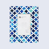 Picture Frame Mosaic Star Collection Bone & Resin Inlay in 3 Colors