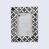 Picture Frame Mosaic Quatrefoil Collection Bone & Resin Inlay in 3 Colors
