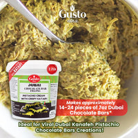 Gusto Etna Dubai Chocolate Pistachio Filling – 30% Pistachio, 2.2 lb