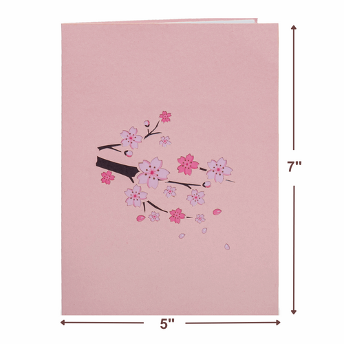 Cherry Blossom Pop Up Card