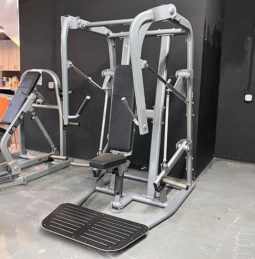 Pro Strength Wide Chest Press - Muscle D Fitness - Premium Adjustable Plate Loaded Bench Press