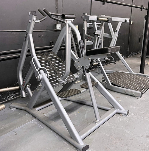 Pro Strength Seated Row - Muscle D Fitness - Commercial Grade - Plate Loaded - Iso-Lateral Training