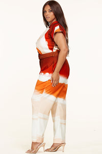 The Sunset Jumpsuit - Plus Size