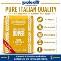 Polselli, Super Tipo 00 Pizza Flour, 11 lb (5 kg)