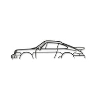 911 964 C2 Metal Car Wall Art - MT0844