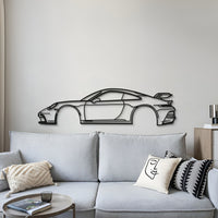 911 GT3 Model 992 Metal Car Wall Art - MT0855