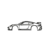911 GT3 Model 992 Metal Car Wall Art - MT0855