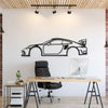 911 GT3 RS Metal Car Wall Art - MT0857