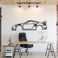 911 GT3 RS Metal Car Wall Art - MT0857