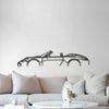 911 Model 991 Metal Car Wall Art - MT0863