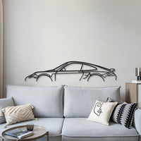 911 Turbo S Model 997 Metal Car Wall Art - MT0879
