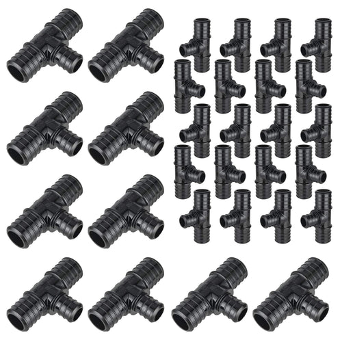 PEX-B Crimp 1" x 1" x 3/4" PPSU PEX Tee