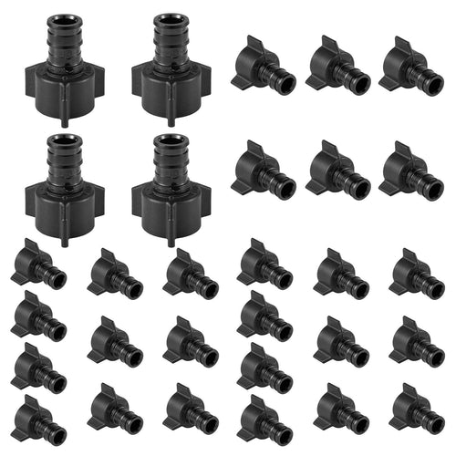 30 Pcs PEX A Expansion 1/2" PEX x 1/2" Female NPT PPSU Swivel Adapter Wholesale