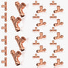 1" x 1" x 3/4" Press x Press x Female Thread Copper Tee (Lead Free)