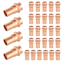 1/2" Press Copper x 3/4" PEX Crimp Adapter (Lead Free)