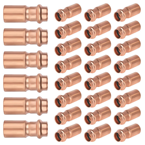1" x 3/4" Press Bushing Copper Reducer (Lead Free)
