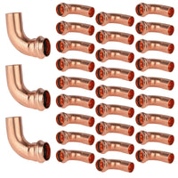 1/2" Press Copper Street Elbow (Lead Free)