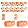 1" Press Copper x 3/4" Male Threaded Adapter (Lead Free)