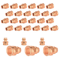 1/2" Press Copper x 3/4" Female Threaded Adapter (Lead Free)