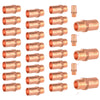 1" FTG Press x 3/4" Male Threaded Copper Street Adapter (Lead Free)